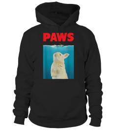 Paws Bunny T Shirt Funny Parody