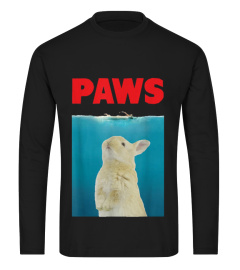 Paws Bunny T Shirt Funny Parody