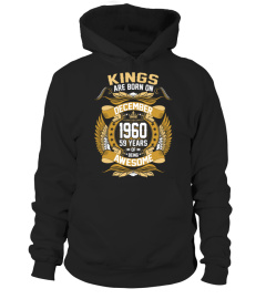 Kings Are Born On December 1960 59 Years T-Shirt