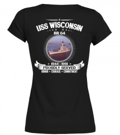 USS Wisconsin (BB-64) Hoodie