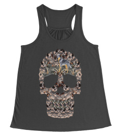 SKULL TEES FOR CATTLE DOG LOVER