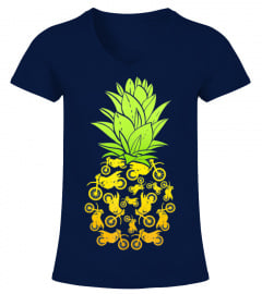 Pineapple Dirt Bike  T-Shirt