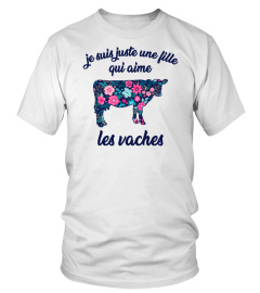 juste une fille qui aime les vaches