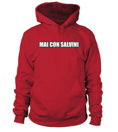 Mai con Salvini - Maglietta Ufficiale