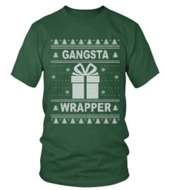 Gangsta Wrapper Ugly Christmas Sweater.
