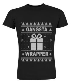 Gangsta Wrapper Ugly Christmas Sweater.