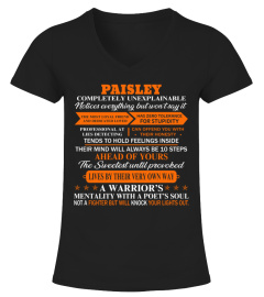 Paisley name the most loyal friend name tshirt gift