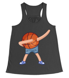 Dabbing Basketball Ball T shirt Kids Boys Dab Dance Gifts Tee