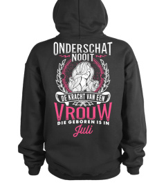 VROUW - DIE GEBOREN IS IN JULI