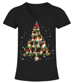 Basset Hound-Christmas Tree