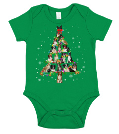 Border Collie-Christmas Tree