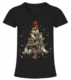 Small Munsterlander-Christmas Tree