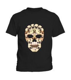 HALLOWEEN SKULL SHIRT WITH PUG