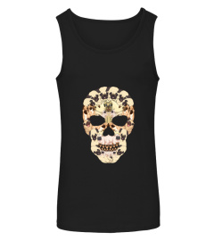 HALLOWEEN SKULL SHIRT WITH PUG