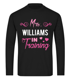 Mrs. Williams In Training - Personalized