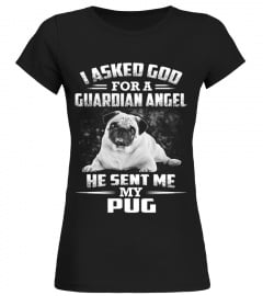 Pug Guardian Angel