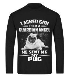 Pug Guardian Angel