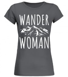 Damen WANDER WOMAN T-Shirt Berg Frauen Trekking Urlaub GeschenkGeschenke für Oma