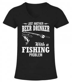 Beer drinker with a fishing problem