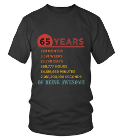 65 Years Of Being Awesome