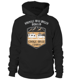 Coole Opas Campen Wohnwagen T Shirt  Camping 1