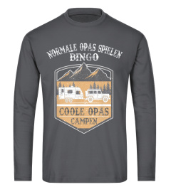 Coole Opas Campen Wohnwagen T Shirt  Camping 1