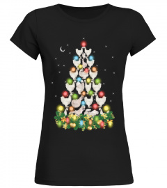 CHRISTMAS TEES FOR SILKIE CHICKEN  LOVER