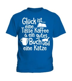 Katzenliebhaber: Glück = Kaffee Buch Katze - Geschenk