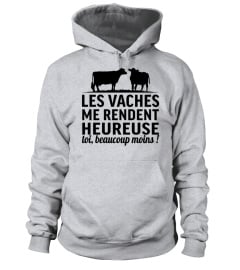 les vaches me rendent heureuse