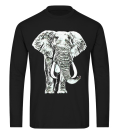 Elefanten TShirt Wildtier Tier Afrika Rüssel Elfenbein 