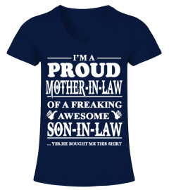 Im A Proud Mother-In-Law Ladies T-Shirt