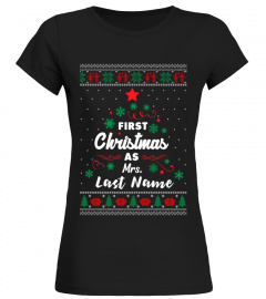 First Christmas As Mrs. - Personalized