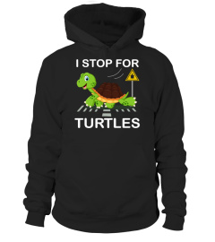 I STOP FOR TURTLES