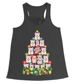 CHRISTMAS TEES FOR PIG LOVER