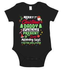 Merry First Christmas Daddy