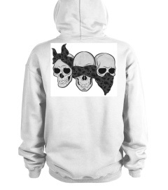 sweat capuche SKULL 1