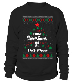 First Christmas As Mrs. - Personalized