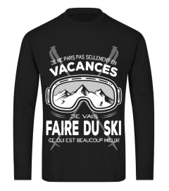 Je vais faire du SKI