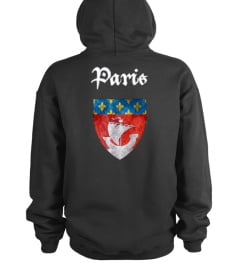 SWEAT PARIS ECUSSON DOS BLANC