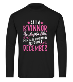 ALLA KVINNOR ÄR SKAPTA LIKA- DECEMBER