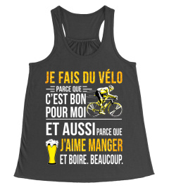 JE FAIS DU VÉLO J'AIME MANGER