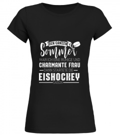 Limited Edition Charmante Eishockey Frau