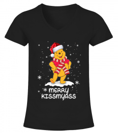 Merry Kissmyass Bear Funny