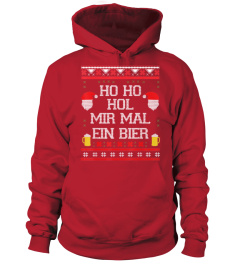 Ho Ho Hol Mir Mal Ein Bier Ugly Christmas Sweater Geschenk 