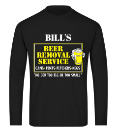 Custom Beer Removal Service  T-Shirts