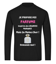 Femme Je propose des parfums