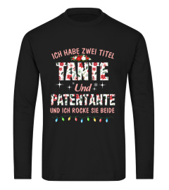 ICH HABE ZWEI TITEL TANTE UND PATENTANTE