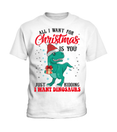 Dinosaurs Christmas Hat funny t shirt