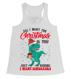 Dinosaurs Christmas Hat funny t shirt