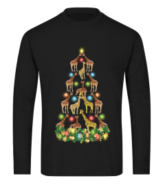 CHRISTMAS TEES FOR GIRAFFE LOVER